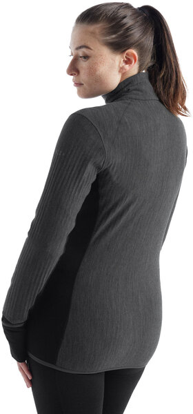 Women's RealFleece™ Merino Descender Long Sleeve Zip Jacket