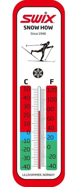 R210 Swix Wall Thermometer, Rectangular