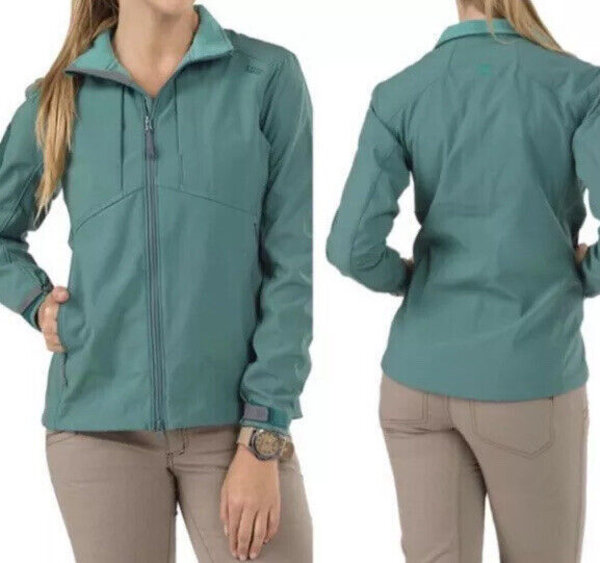 5.11 Tactical CCW outlet Ready Women's Sierra Softshell Agave Large Jacket NWT