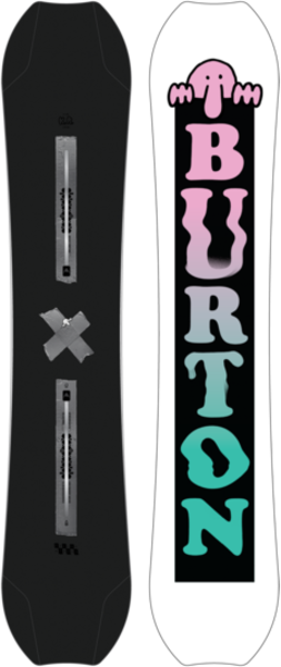 Burton Kilroy 3D Camber Snowboard Sled Shed Bikes Boards