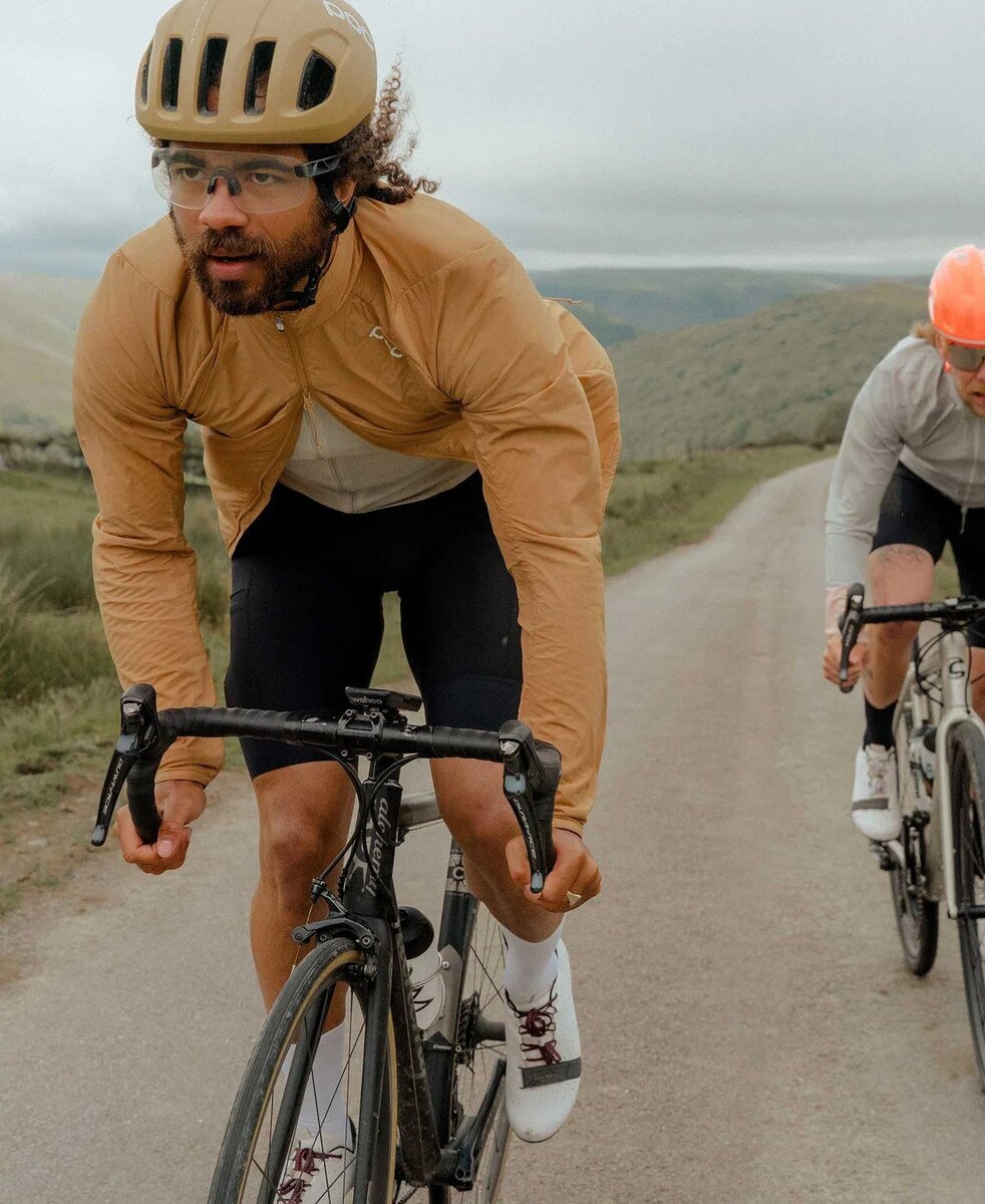 POC PRO THERMAL VEST - Cycling jacket - aragonite brown/camel 