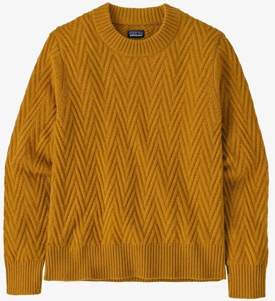 Patagonia W's Recycled Wool-Blend Crewneck Sweater - Sunflower Outdoor &  Bike Shop