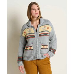 Kuhl Women Jacket XL Long Fleece ASCENDYR Full Zip Mock Neck Soft
