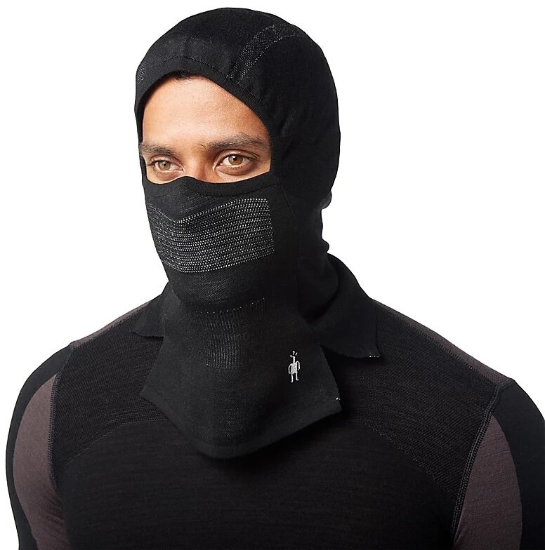 Tour de Cou Smartwool Thermal Merino Balaclava Noir Homme