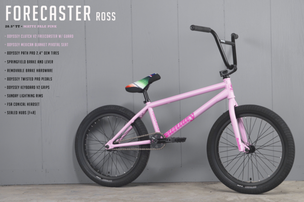 Forecaster Aaron Ross Signature Matte Pale Pink - 20.5