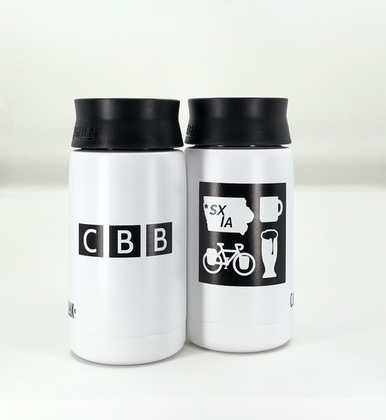 CBB / Coffee Beer Bikes Vacuum Sealed Coffee / Tea Thermos (fits Water  bottle cages) - 12oz