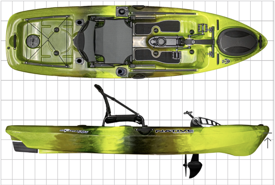 TARPON PROPEL 10 Pedal Kayak – Harry's Yaks