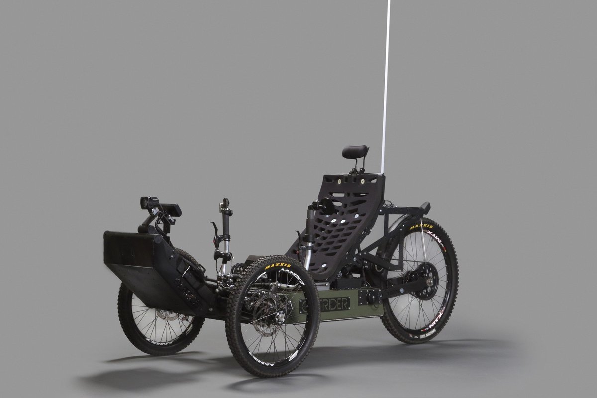 gas powered recumbent trike