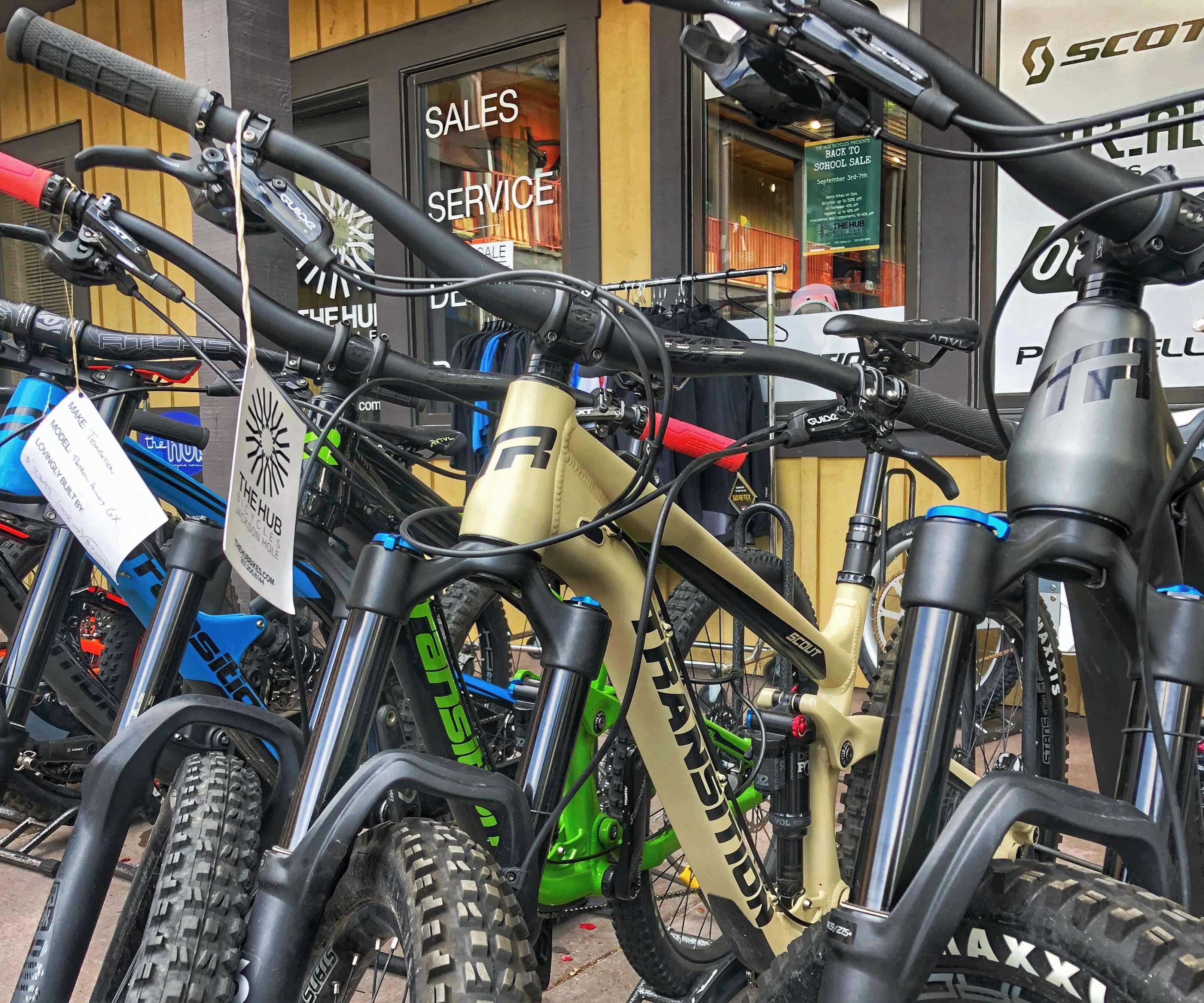 the hub community bike shop