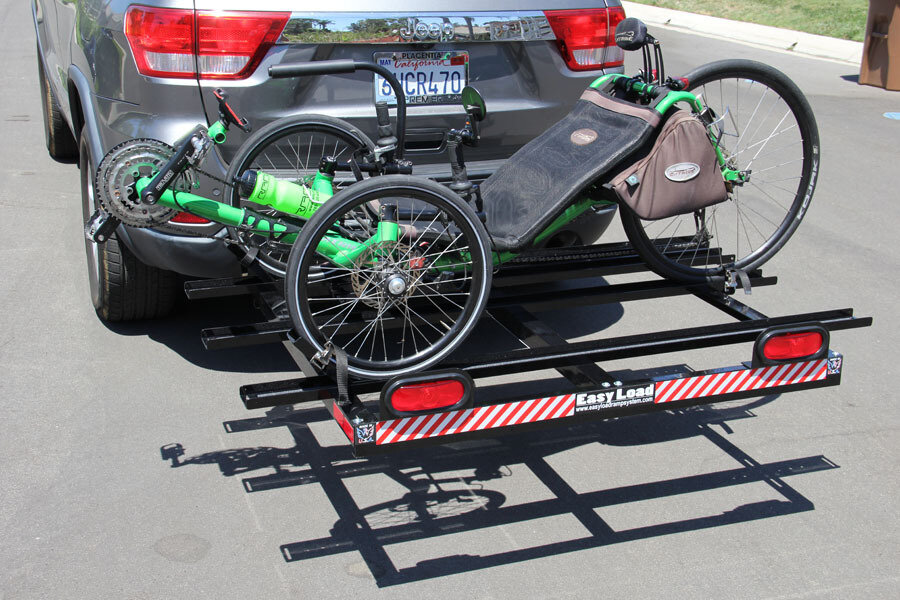 Trike and bike online hitch rack