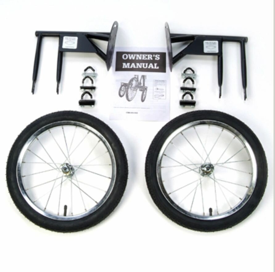 Stabilizer wheels for outlet adults