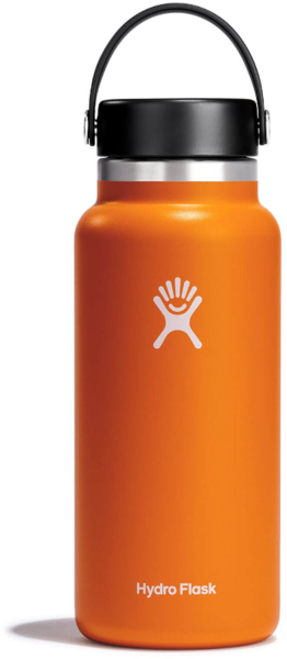 Hydro Flask 32 oz Wide Mouth Black Water Hydration Stainless