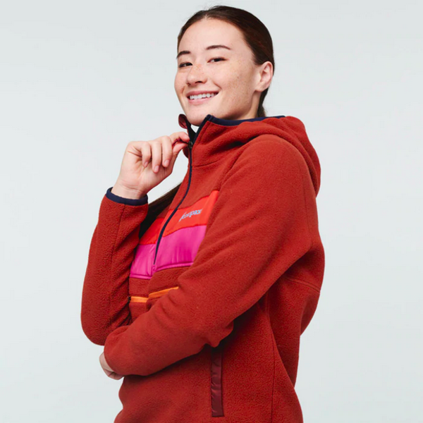 Teca Fleece Hooded Half-Zip Jacket - Recycled - Women's – Cotopaxi