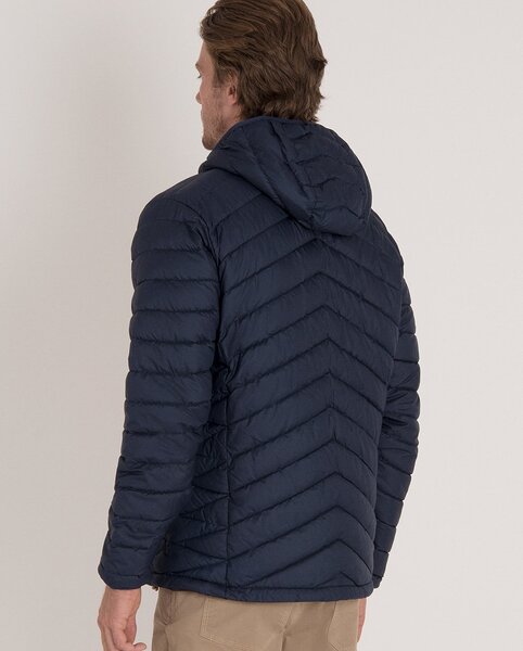 Annapurna featherless down store hooded jacket