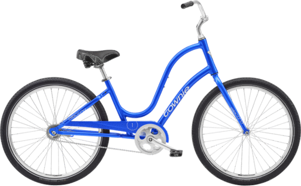 townie bike blue