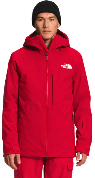 The North Face Men's Thermoball Eco Snow Triclimate Jacket Red/Cordovan ...
