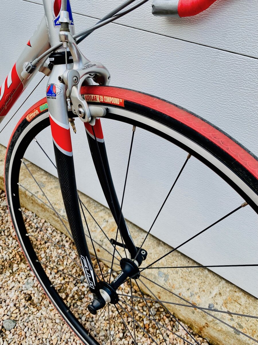 Fuji roubaix online red