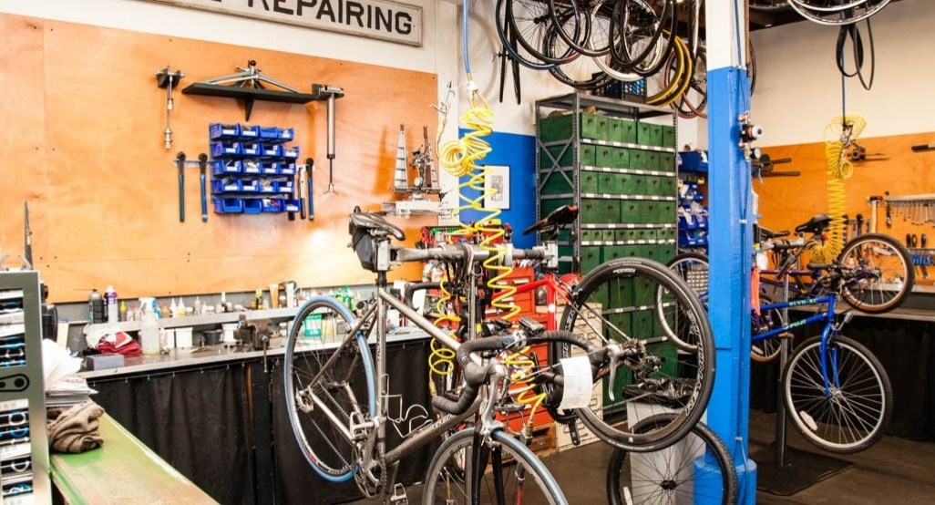 Gym cycle repair shop near online me