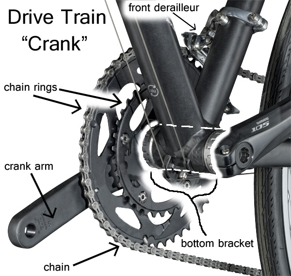 trek bike crank arm