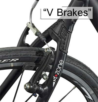 different brakes on bikes