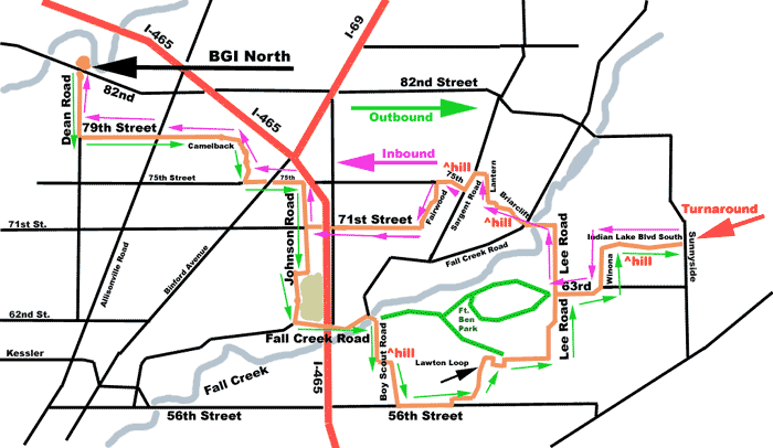 Bgi North Geist Hills Trainer Road Bicycle Garage Indy