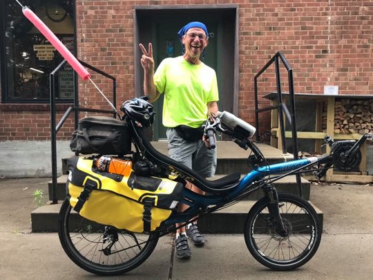 recumbent bicycle touring