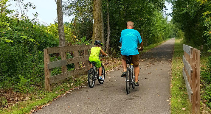 bike rail trails near me