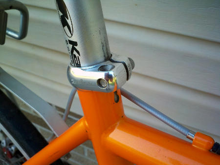 mountain bike seat clamp