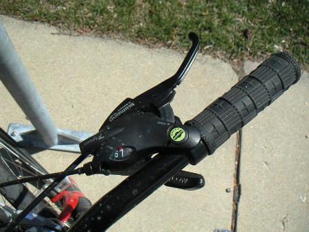 bike with gear shifter