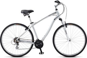 schwinn signature men's voyageur hybrid bike