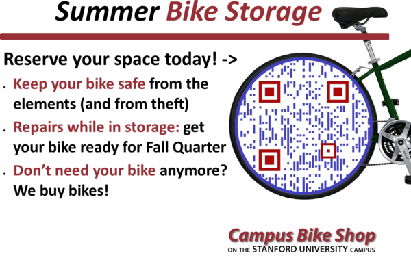 Stanford campus bike shop sale